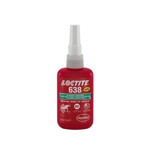 چسب لاکتایت بلبرینگ 638 حجم 50 میلی لیتر